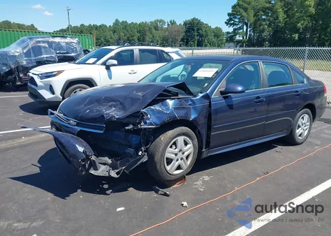2011 Chevrolet Impala Ls z USA, uszkodzony, nr VIN 2G1WF5EK1B1252307